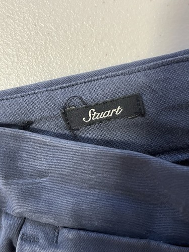 Scotch & Soda Amsterdam Couture Men's Stuart Blue Chino Pants Size 28 Zip Fly - Picture 5 of 6