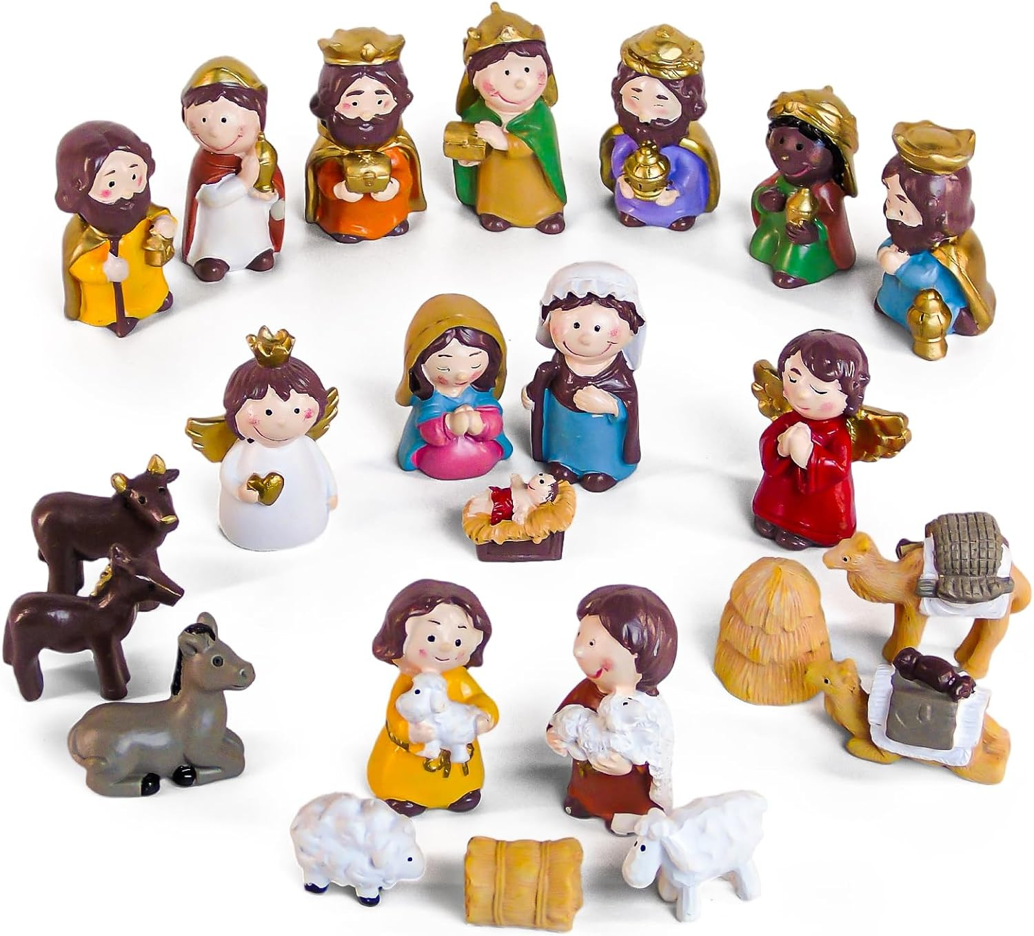 23 Piece Little People Nativity Set Kids Toddler Toy Christmas Story Play NEW