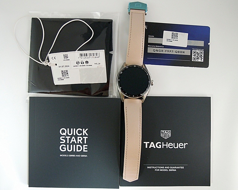 TAG Heuer Connected SBR8010 BC.6658 Calibre E4 Smartwatch Unused