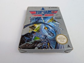 Top Gun The Second Mission Nintendo NES Game KONAMI PAL