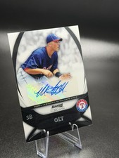 Topps 2010 Bowman Sterling Bowman Reflections Mike Olt Auto Rangers #BSP-MO