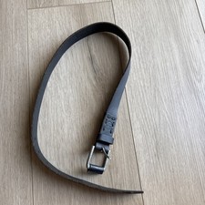 Timberland Big Boy's Leather Belt for Kids Accessory Black 26-28"