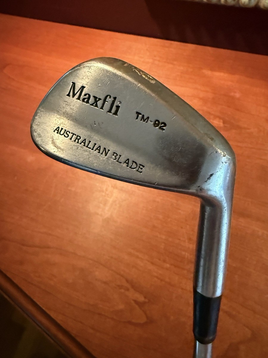 Maxfli Australian Blade TM-92 9 Iron Steel Shaft | eBay
