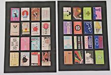 Lot 32 Vintage Japanese Matchbox Labels Shōwa Era Advertising Pachinko Hotel Caf