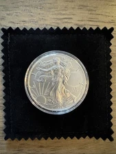 2018 1 Oz. American Silver Eagle - Great Condition In Capsule✨🔥$tarts @ Spot!!