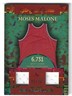 2025 Leaf Glory of the Game Moses Malone Relic LR-16 Rainbow 2/15