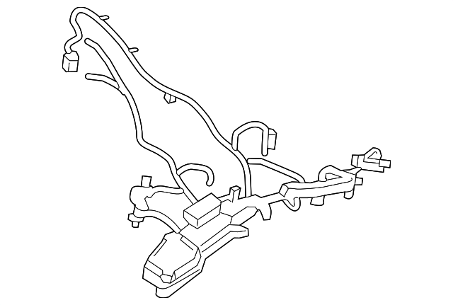 Genuine Nissan Engine Compartment Wiring Harness 24012-6CA5A