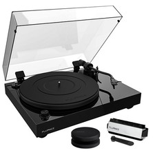 Fluance RT82 Reference Turntable with Record Weight and Vinyl Cleaning Kit