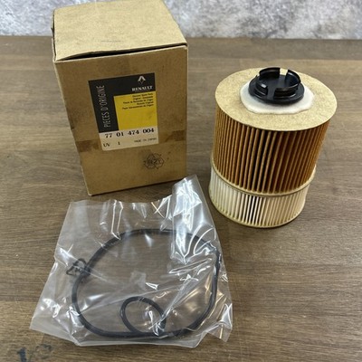 Original RENAULT Espace IV 2002-2015 Motor Ölfilter mit Dichtungen 7701474004