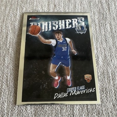Topps Finest 2025-26 Cooper Flagg Mavericks Finishers FI-8 Insert RC