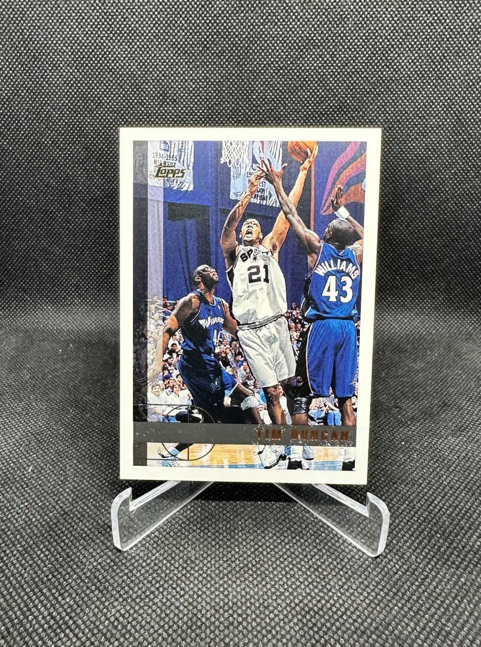 1997-98 Topps Tim Duncan Rookie RC #115 San Antonio Spurs