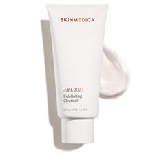 AHA/BHA Exfoliating Face Wash with Jojoba Oil for Radiant Skin (6 Fl Oz)