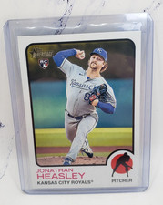 2022 Topps Heritage Jonathan Heasley 713 RC Kansas City Royals Short Print SP