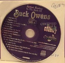 90084 BUCK OWENS CHARTBUSTER KARAOKE CDG LOT FL GA