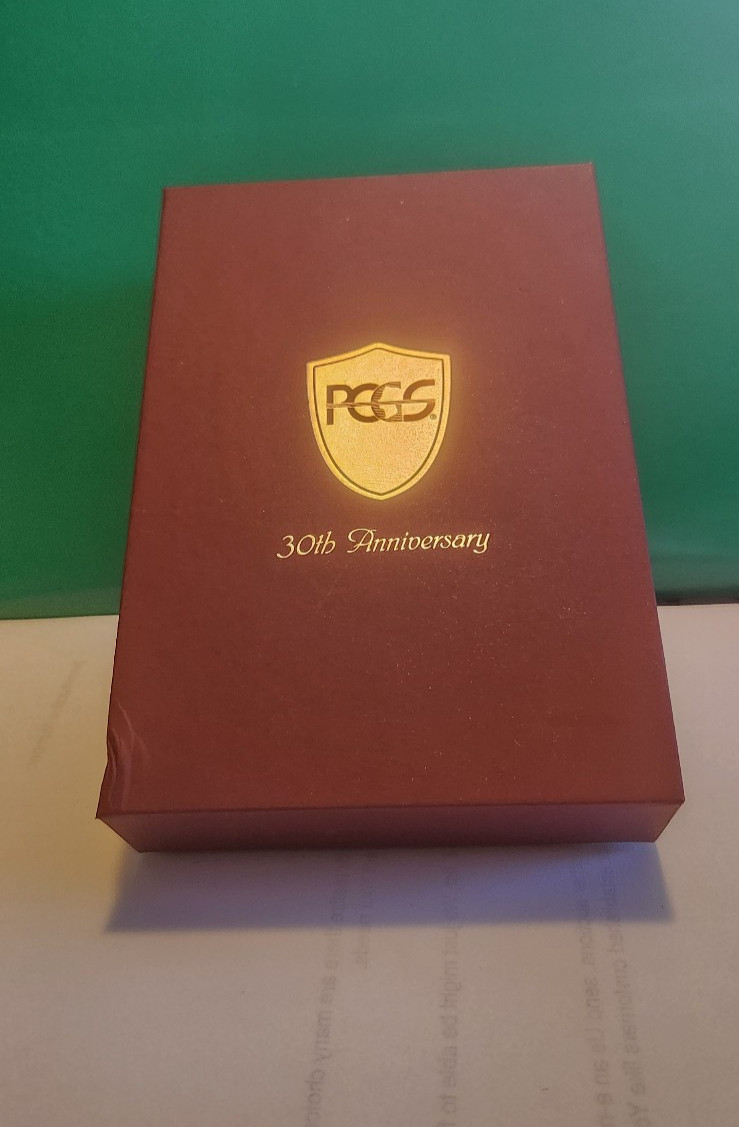 PCGS 30TH ANNIVERSARY MEDAL DAVID HALL SIGNED - LOW MINTAGE Made for China