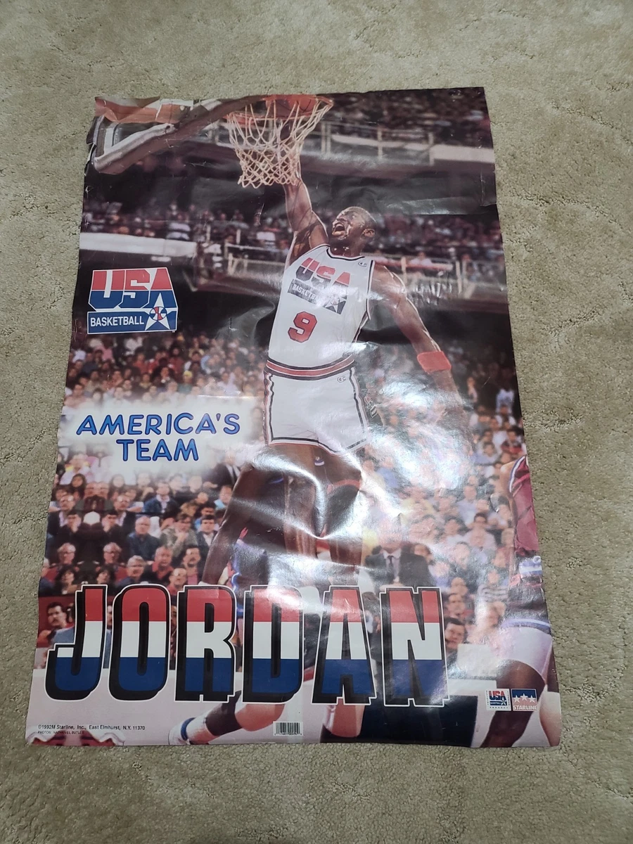 Michael Jordan Basketball 1992 Vintage Sports Posters for sale | eBay
