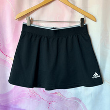 Adidas Aeroready M Black Athletic Skort Preppy Athleisure Sporty Tennis Golf