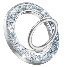 Magnetic Ring Holder with MagSafe Grip, Super Magnet 360  Rotatable Adjusta...