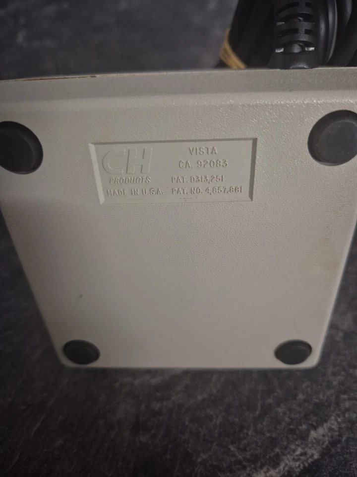 Mach I+ Joystick Controller CH Produots PC Retro 100% OK - Bild 3 von 3