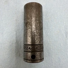 S-K SK Tools • 46324 • 3/4 Socket • 1/2 Drive • Deep Well IMPACT • USA Vintage