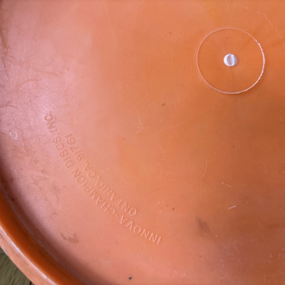 Innova DX XD PFN Ontario Patent # 176g - Penned Rare Orange Used - Image 4 of 4