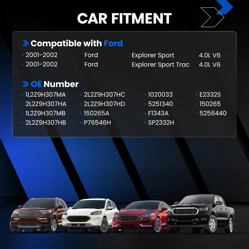 Fits 2001-2002 Ford Explorer Sport 4.0L V6 Fuel Pump Module Assembly E2332S Foto 3 de 4