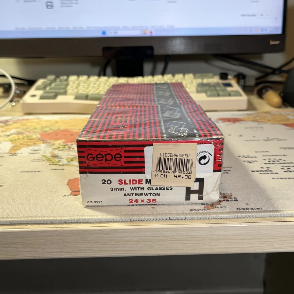 5 Boxes (100) Gepe 24x36 3mm Antinewton Glass 35mm Slide Mounts Brand New - Image 4 of 4