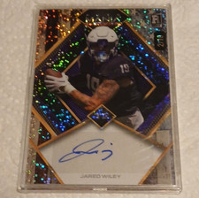 Wild Card Jared Wiley NCAA Football Diamond Rookie Auto #AMAD-JW 2024. rookie card picture