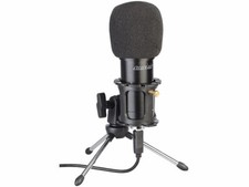 Microphone à condensateur USB professionnel MC-210.usb - Deluxe - Auvisio