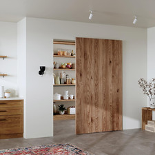 48" Concealed Sliding Barn Door Hardware Kit with Soft Close Mechanism for 40-44