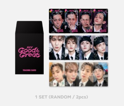 KEY SHINEE Good & Great SMTOWN OFFICIAL MD PHOTOCARD RANDOM