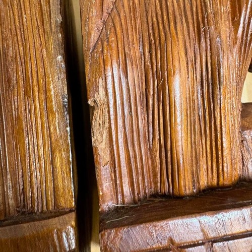Sujetalibros pesados vintage detallados artesanales tallados a mano con cabeza de león rugiente - Imagen 8 de 8