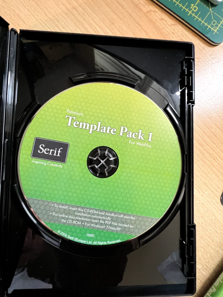 Serif Premium Template Pack 1 for Webplus C/D rom - Image 3 of 3