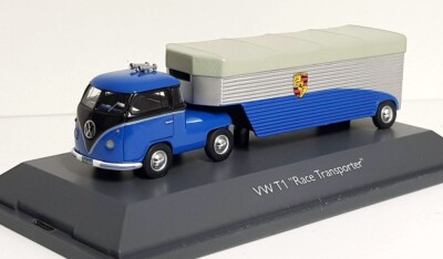 Volkswagen T1 Colección Schuco VW T1 Continental Motors - Modelo A Escala 1:64 Coleccionable Modelo Coche