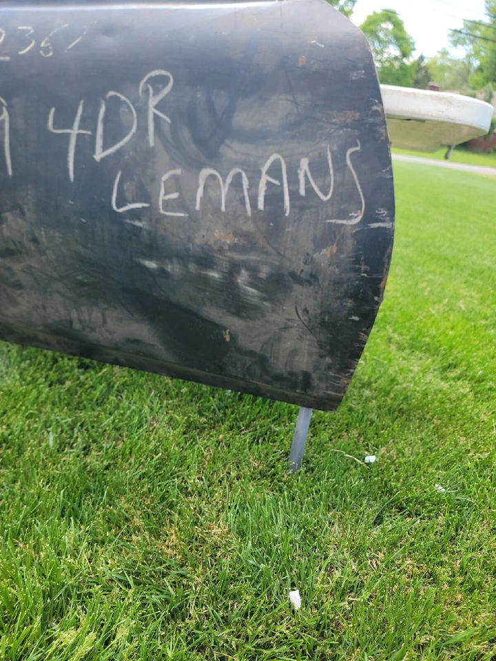 Nuevo de Lote Antiguo Pontiac Lemans Tempest 1969 4 puertas lado del pasajero revestimiento de puerta delantera Foto 3 de 4