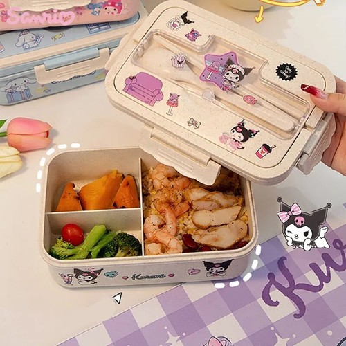 Kuromi Brotdose Cinnamoroll My Melody Brotdose Neu - Bild 2 von 11