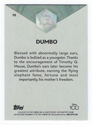 2023 Topps Chrome Disney 100 Years of Wonder * YOUR CHOICE * PICK * $0.99 SHIP * - Picture 196 of 200