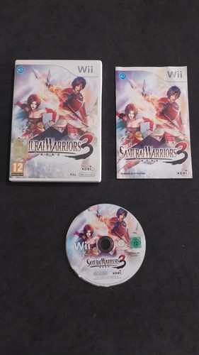 SAMURAI WARRIORS 3 NINTENDO WII PAL ITALIANO USATO COMPLETO - Imagen 1 de 7
