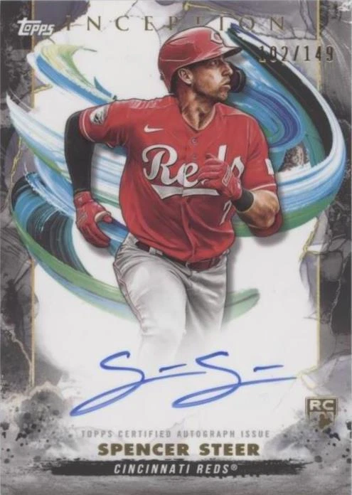 ⚫️ロマーリオ⚫️OPUS オーパス インセプション 2023 Topps Inception - Spencer Steer #BRES-SS for sale | eBay