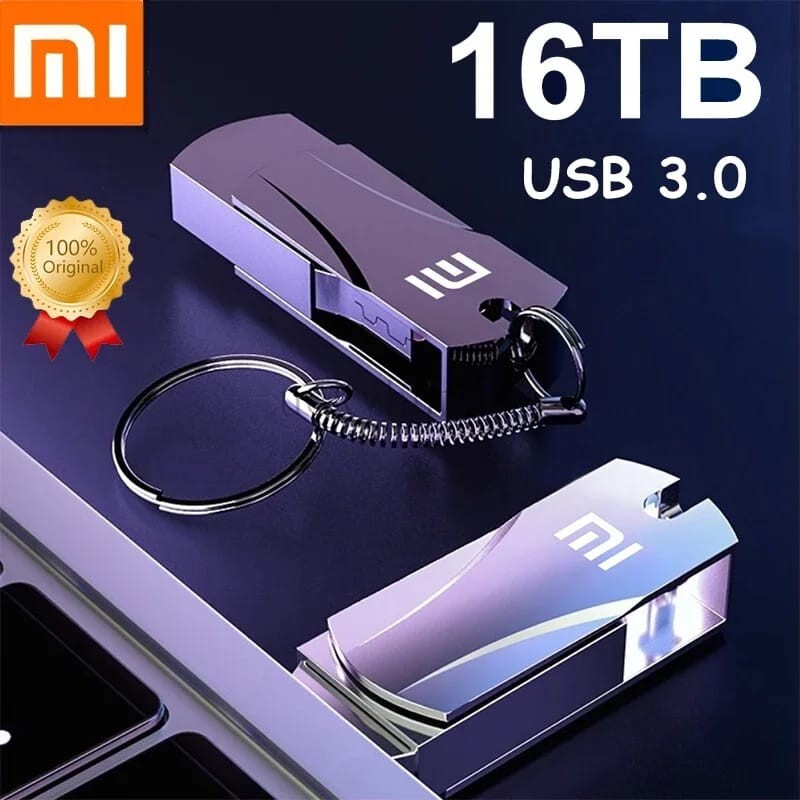Xiaomi U Disk 16TB Metal Flash drive USB 3.0 High Speed File Transfer-image