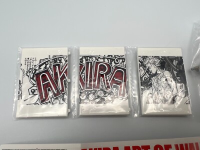 AKIRA Art of Wall Miniature Figure Set (3 Pieces) + Extras