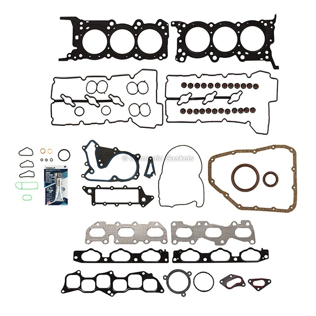 Juego de juntas completo Fit 06-Abril 20/2007 Hyundai Sonata Santa Fe Azera 3,3 L DOHC G6DB Foto 2 de 4