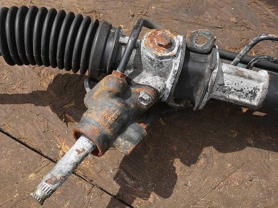 2001 - 2004 Subaru Legacy Coulmn Power Gear Rack Pinion Assembly Front Oem - Image 4 of 4