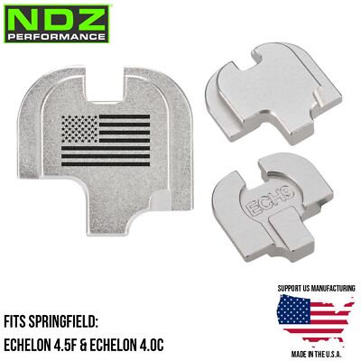 NDZ Springfield Echelon 4.5F 4.0C Aluminum Slide Cover Back Plate