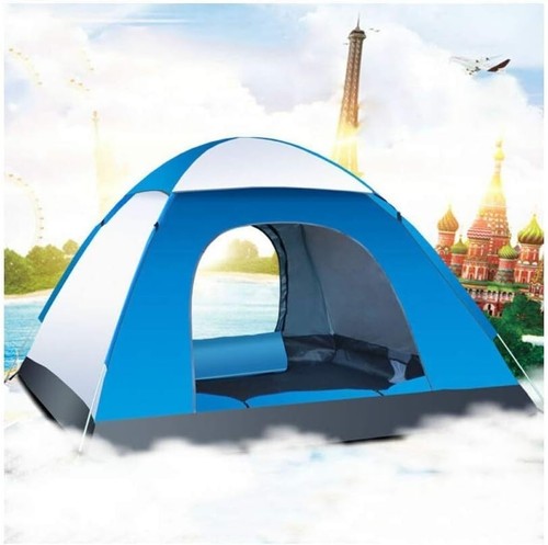 Waterproof Instant Pop-Up Tent for 3-4 Persons - Quick Setup Camping Shelter - Picture 4 of 8