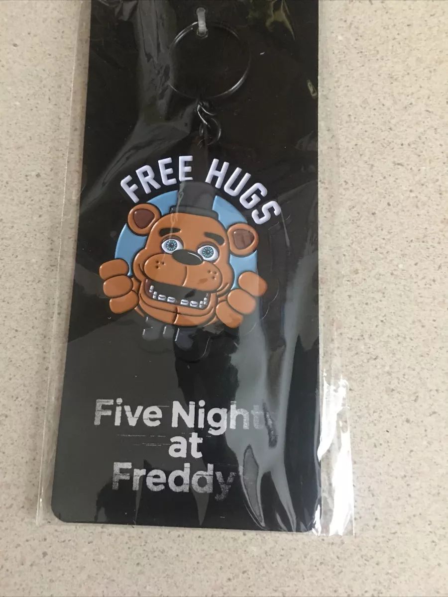 Five Nights At Freddys Keychain Free Hugs Freddy Bioworld Key Chain FNAF  Metal