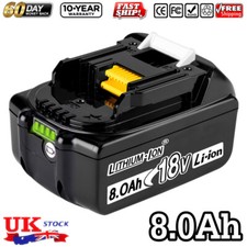 18VOLT 8.0Ah Li-Ion Battery For Makita 18V BL1860 BL1830 BL1850 Cordless Drill