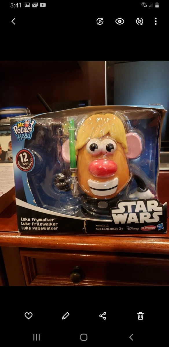 STAR WARS - MR. POTATO HEAD - LUKE FRYWALKER & Classic Mr. Potato Head NEW