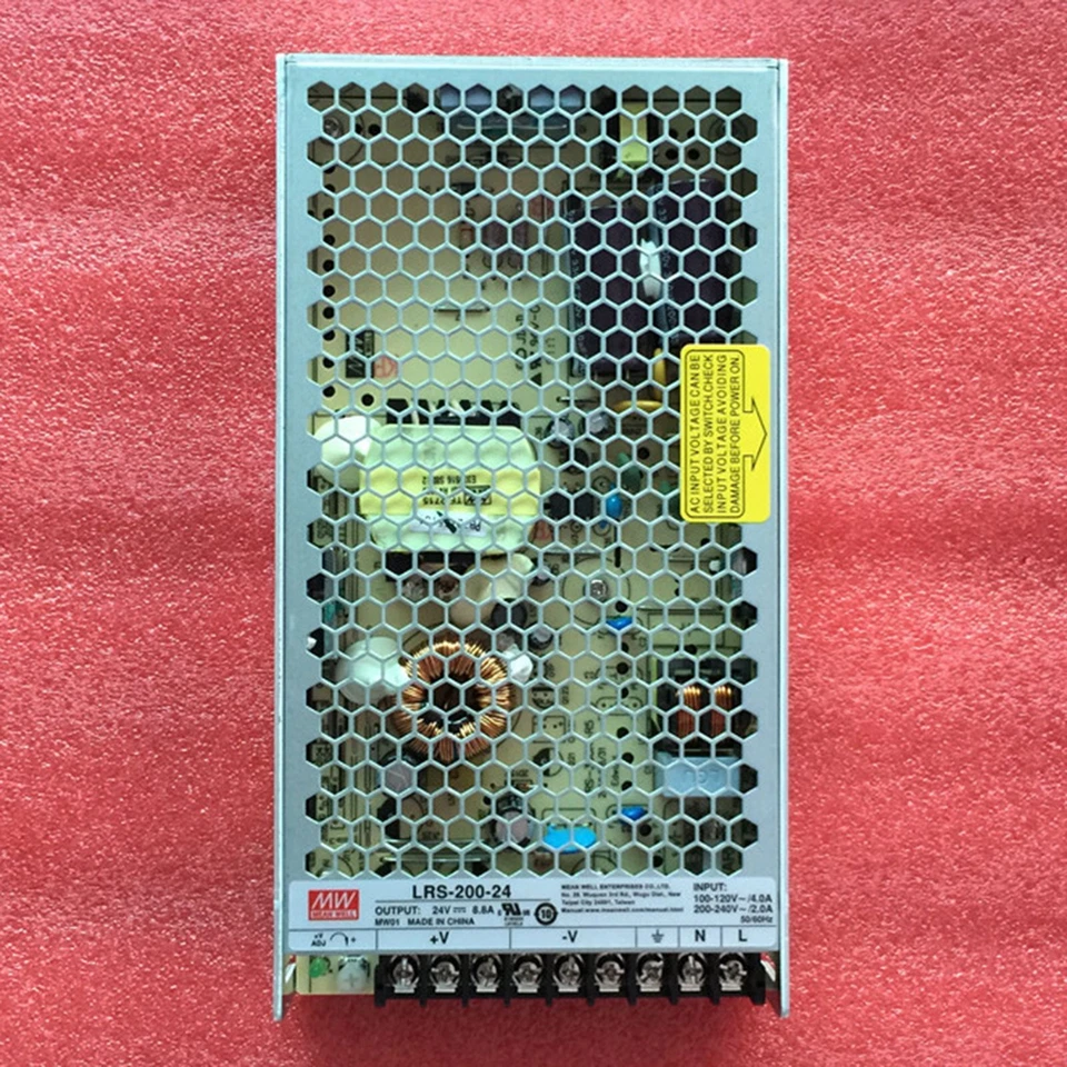 New 1PC For MEAN WELL LRS-200-24 Switching Power Supply Free Shipping - Image 3 of 3
