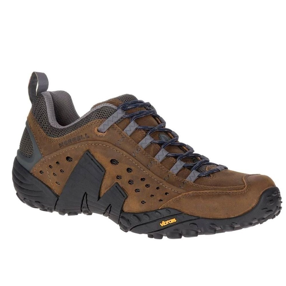 Scarpe Da trekking Uomo Merrell Intercept J598633 Marronee